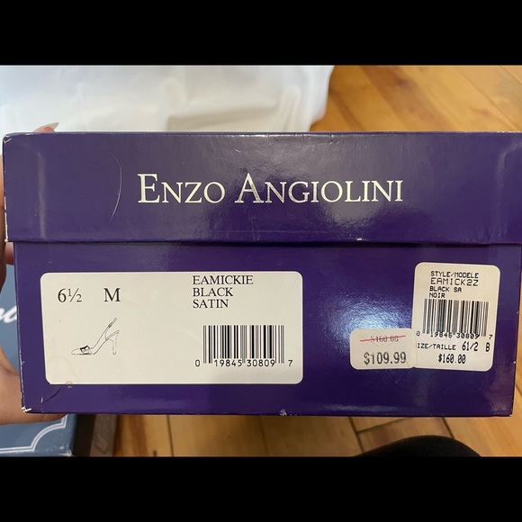 Enzo Angiolini slingback shoes size 6.5 with matching bag - Picture 4 of 5